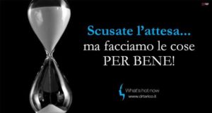 Scopri di più sull'articolo Il tempo di attesa: un valore aggiunto per chi comprende la qualità di un servizio.