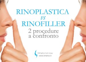 Scopri di più sull'articolo Rinoplastica vs Rinofiller due diverse procedure a confronto